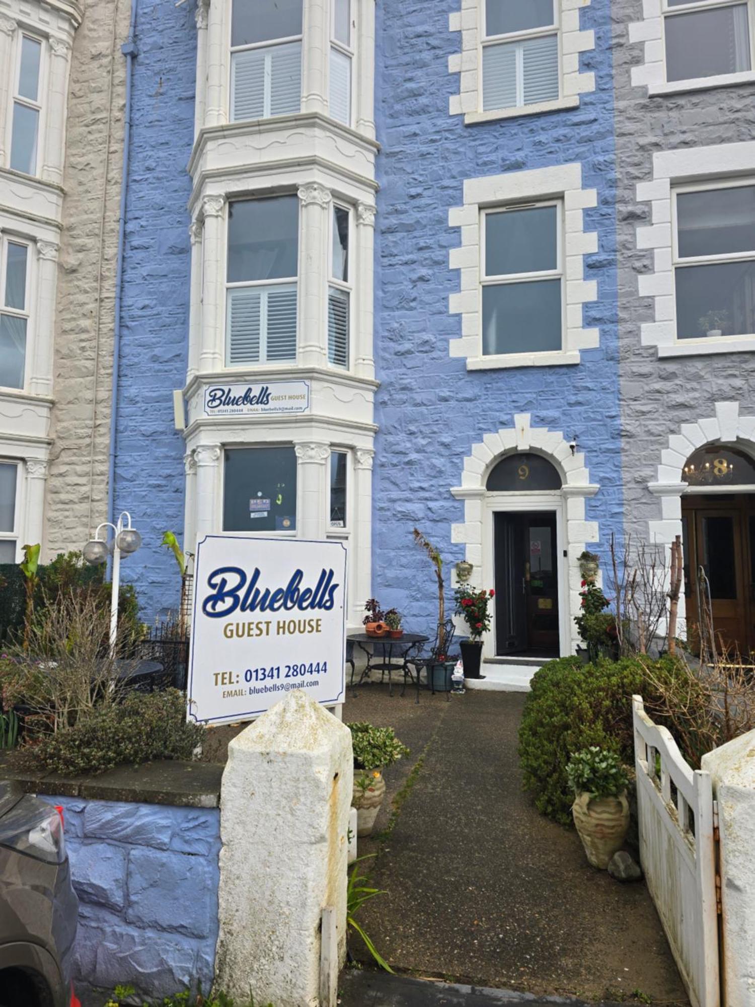 Bluebells Guest House Barmouth Exterior foto